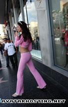 photo caricature Pink Trackie